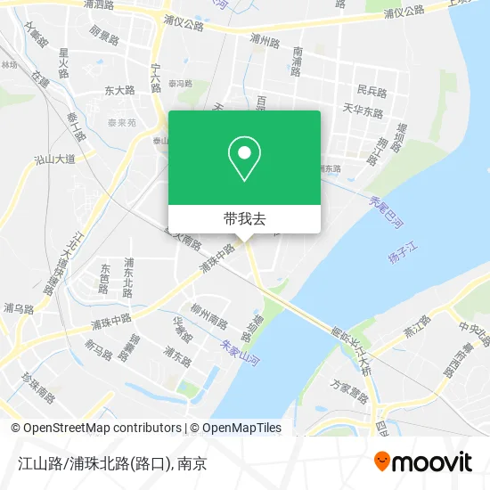 江山路/浦珠北路(路口)地图