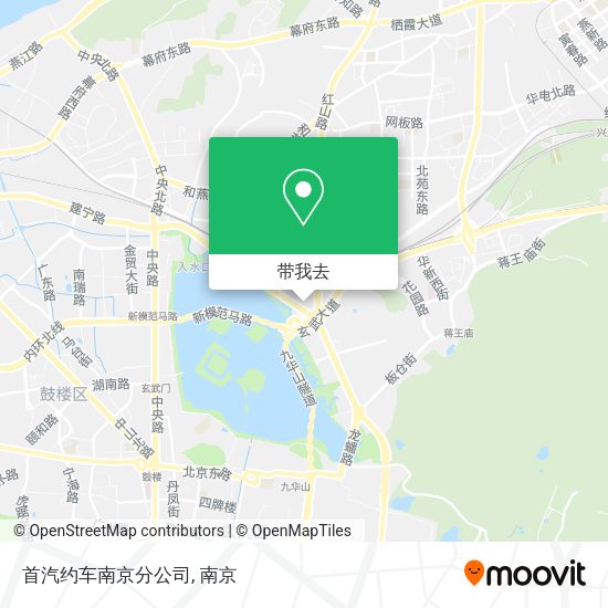 首汽约车南京分公司地图