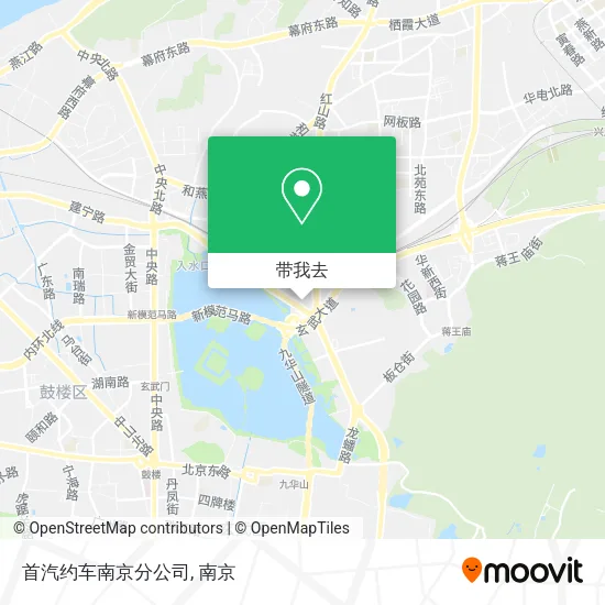 首汽约车南京分公司地图