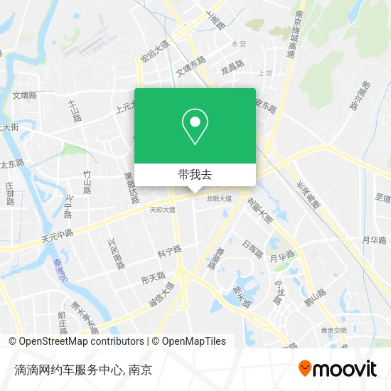 滴滴网约车服务中心地图