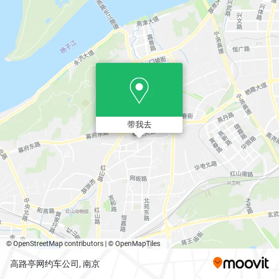 高路亭网约车公司地图