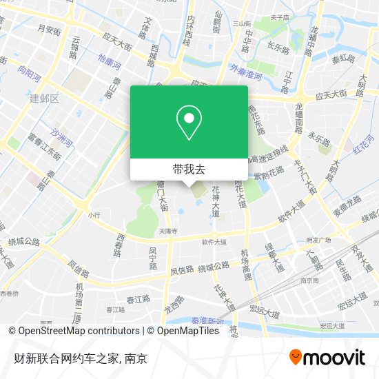 财新联合网约车之家地图