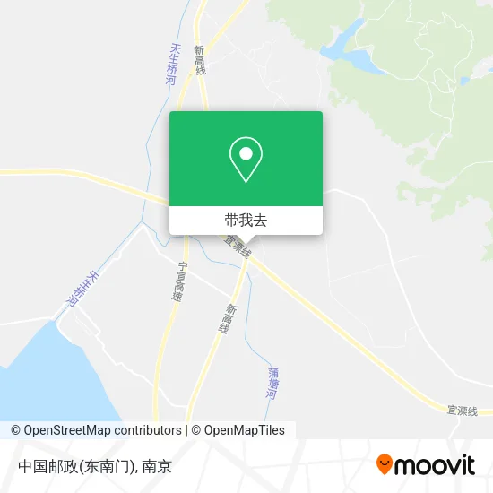中国邮政(东南门)地图