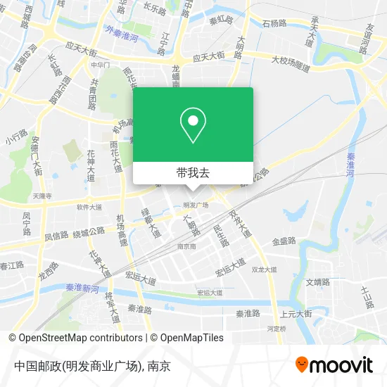 中国邮政(明发商业广场)地图