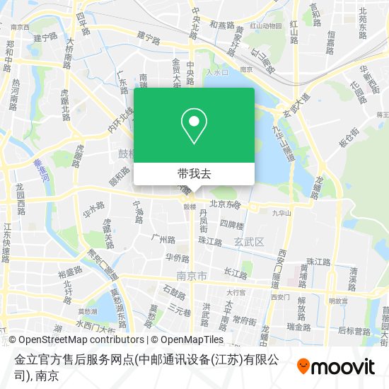 金立官方售后服务网点(中邮通讯设备(江苏)有限公司)地图