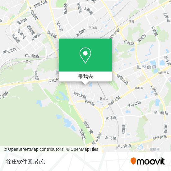 徐庄软件园地图