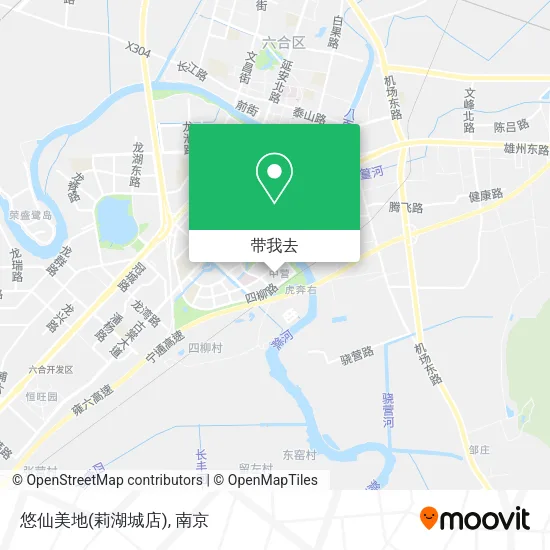 悠仙美地(莉湖城店)地图