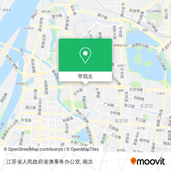 江苏省人民政府港澳事务办公室地图