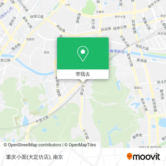 重庆小面(大定坊店)地图