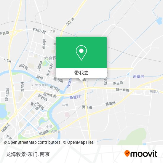 龙海骏景-东门地图