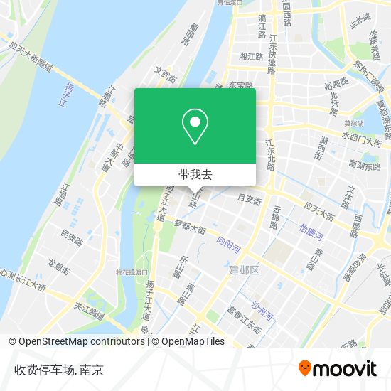 收费停车场地图