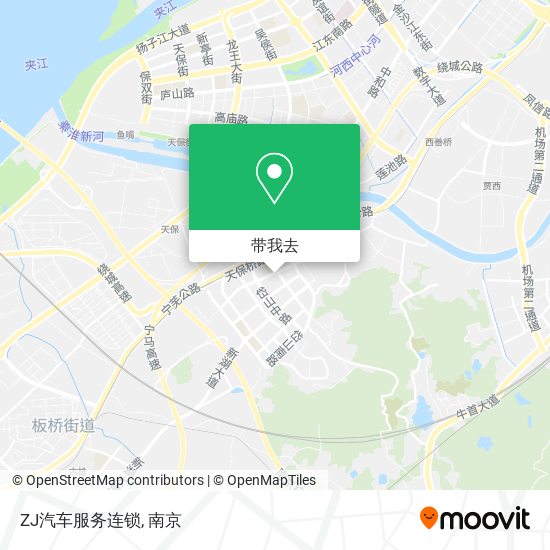 ZJ汽车服务连锁地图