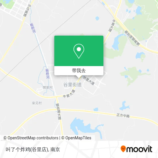叫了个炸鸡(谷里店)地图