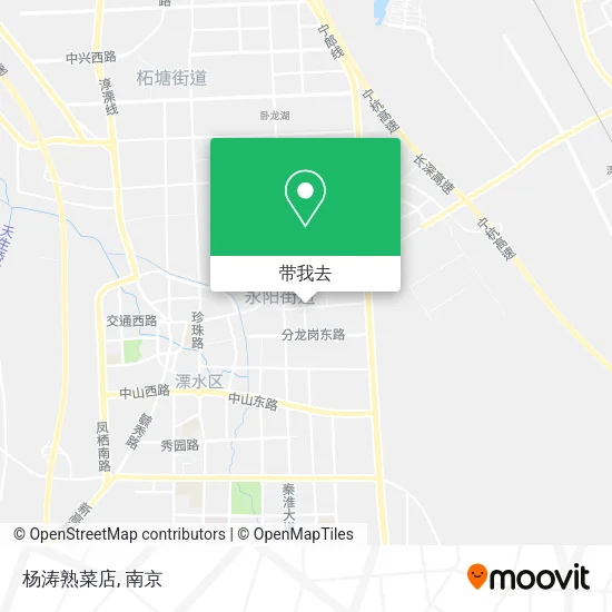 杨涛熟菜店地图