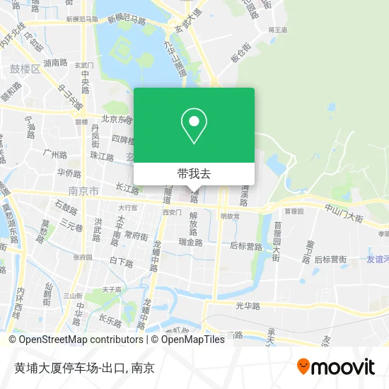 黄埔大厦停车场-出口地图