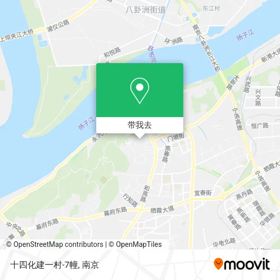 十四化建一村-7幢地图
