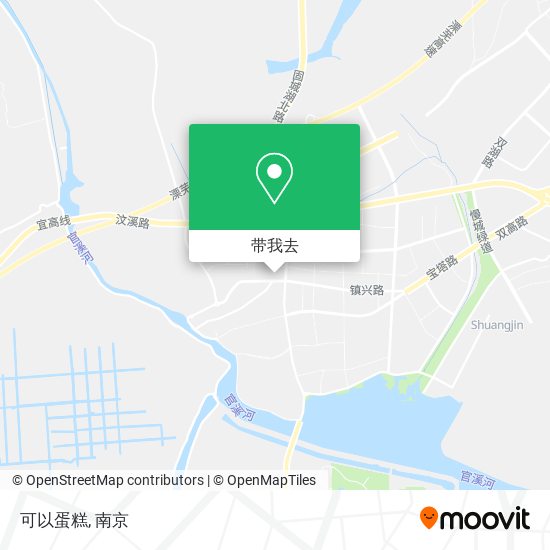 可以蛋糕地图