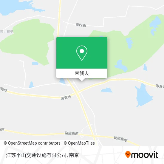 江苏平山交通设施有限公司地图
