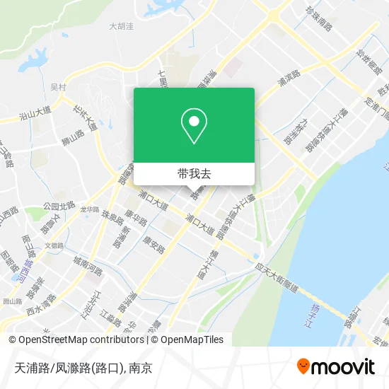 天浦路/凤滁路(路口)地图