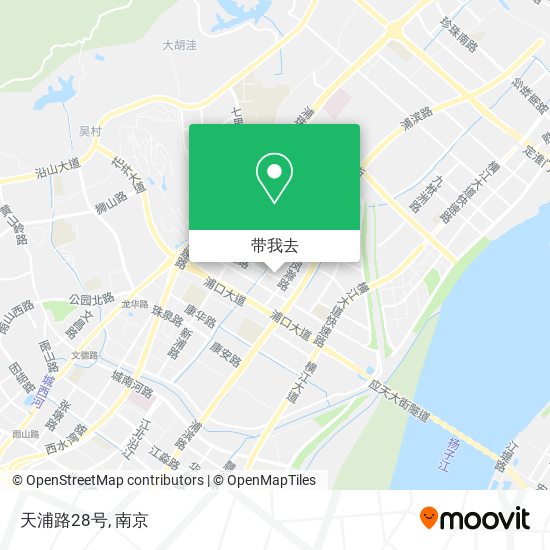 天浦路28号地图