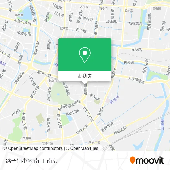 路子铺小区-南门地图