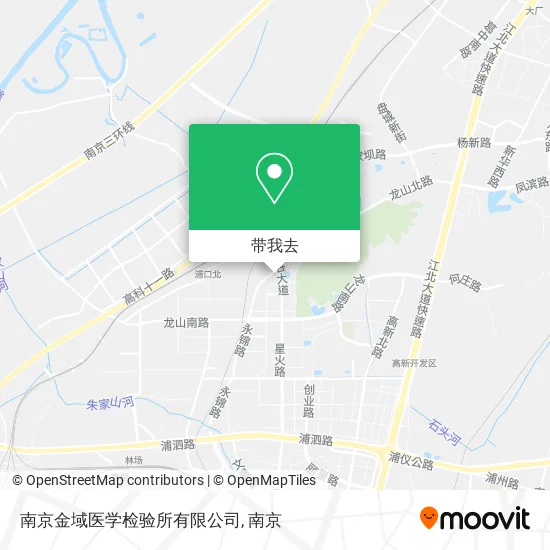 南京金域医学检验所有限公司地图
