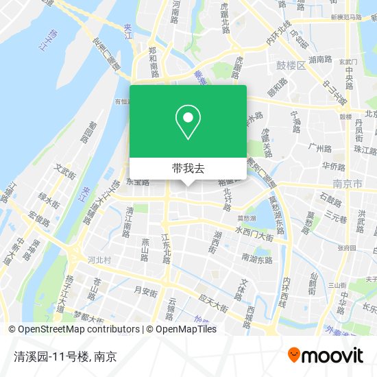 清溪园-11号楼地图
