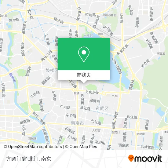 方圆门窗-北门地图