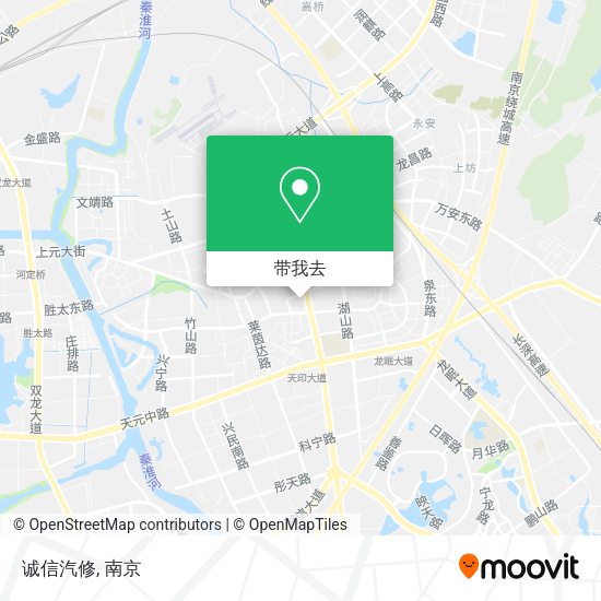 诚信汽修地图