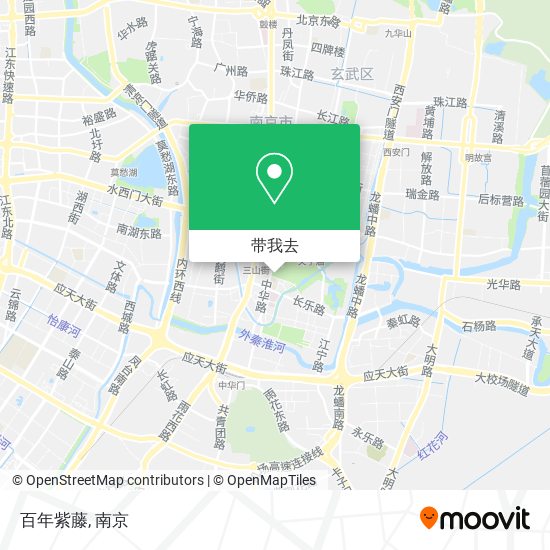 百年紫藤地图