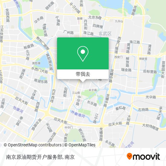 南京原油期货开户服务部地图