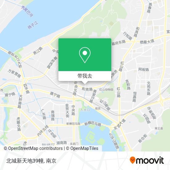 北城新天地39幢地图