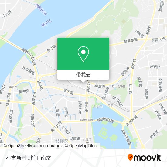 小市新村-北门地图