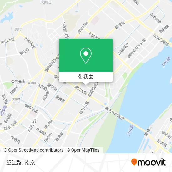望江路地图