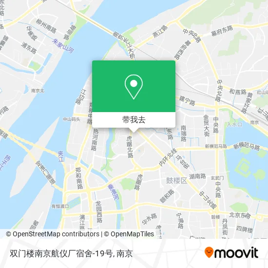 双门楼南京航仪厂宿舍-19号地图