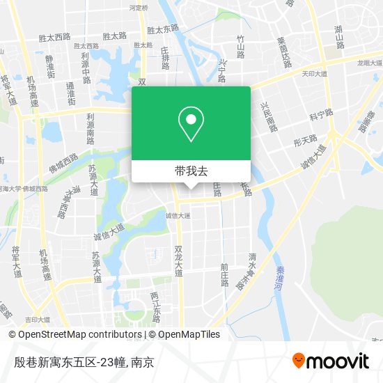 殷巷新寓东五区-23幢地图