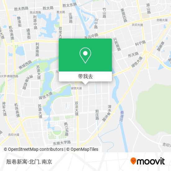 殷巷新寓-北门地图