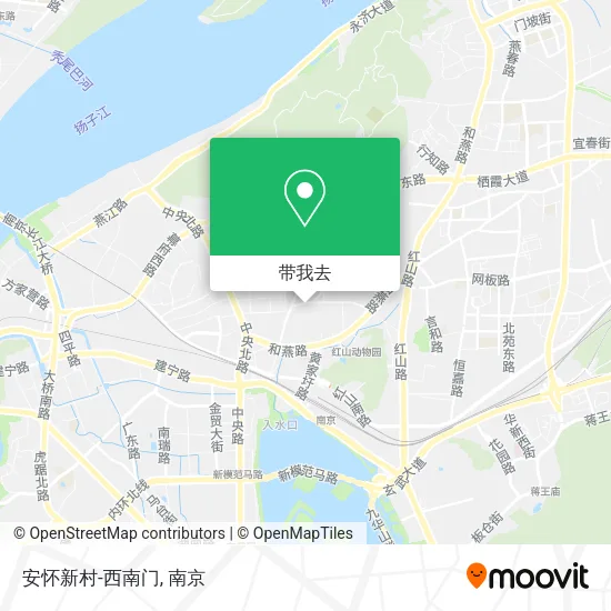 安怀新村-西南门地图