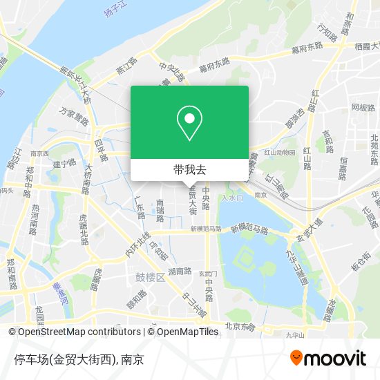停车场(金贸大街西)地图