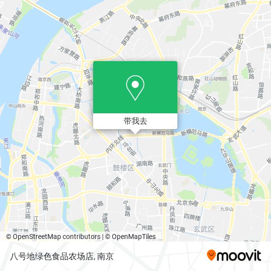 八号地绿色食品农场店地图