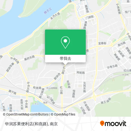 华润苏果便利店(和燕路)地图