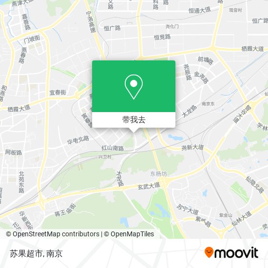苏果超市地图