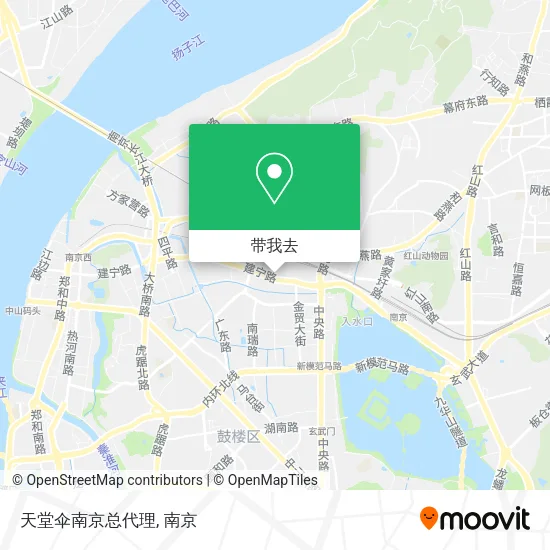 天堂伞南京总代理地图