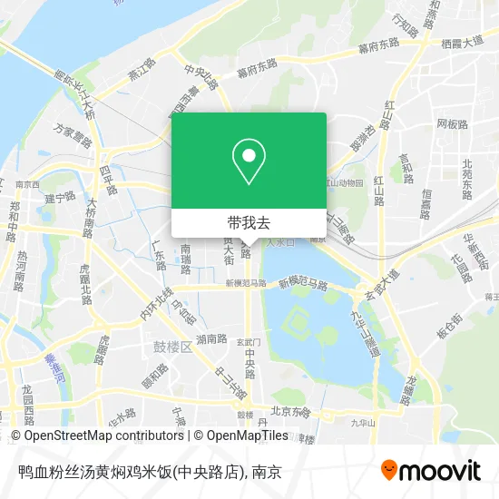 鸭血粉丝汤黄焖鸡米饭(中央路店)地图