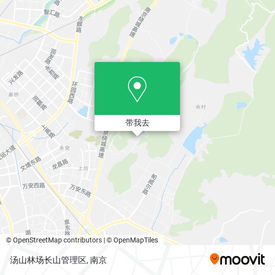 汤山林场长山管理区地图