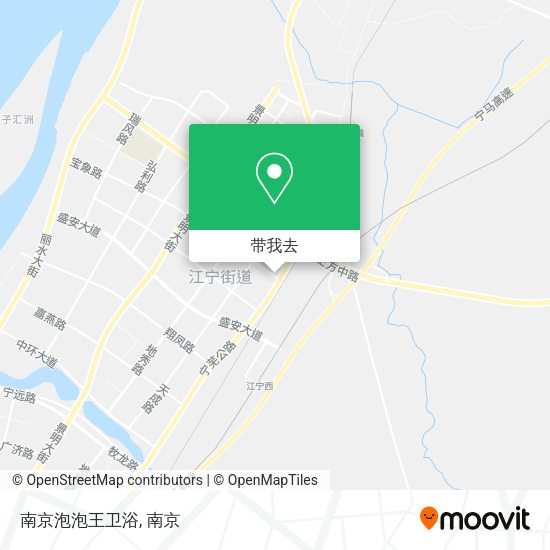 南京泡泡王卫浴地图