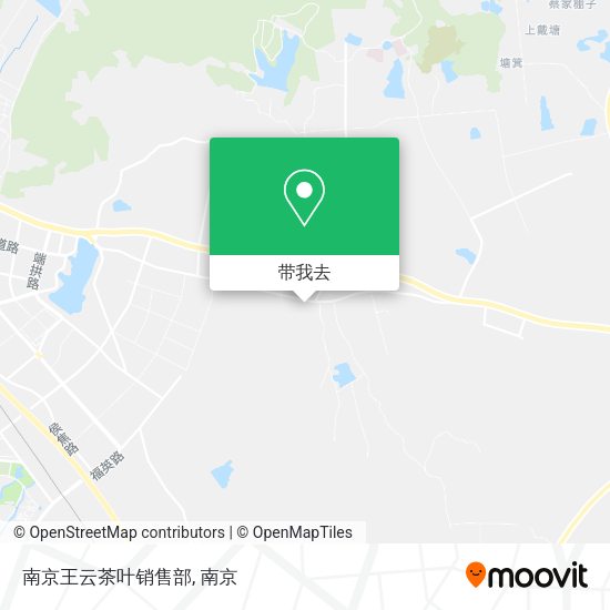 南京王云茶叶销售部地图