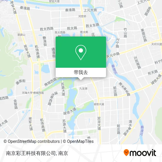 南京彩王科技有限公司地图