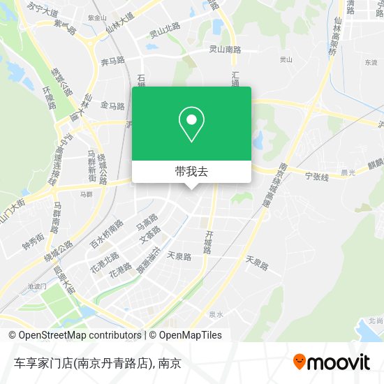 车享家门店(南京丹青路店)地图