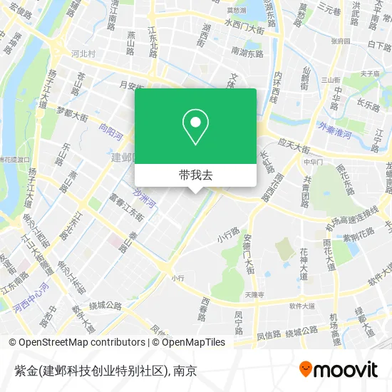 紫金(建邺科技创业特别社区)地图